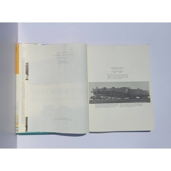 Vintage Yonder Comes the Train by Lance Philips, Railroad History Hardcover Book - Picture 9 of 12